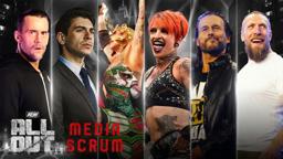 AEW All Out 2021 Media Scrum
