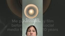 when your team insists on a social media to promote your film but you don’t get any of these trends