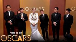 Golden from Kpop Demon Hunters Best Original Song Press Room Speech | 98th Oscars (2026)