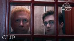 Harry & Mr Weasley Travel to the Ministry of Magic