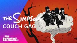 Homer's Brain Couch Gag | Season 25 Ep. 19 | The Simpsons