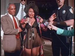 On Location-Jackie's Back Milkman scene-Robert Townsend, Jennifer Lewis, Tim Curry, Darin Knight