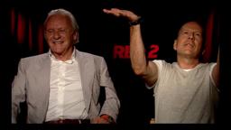 RED 2 Interviews: Bruce Willis, Anthony Hopkins and Helen Mirren