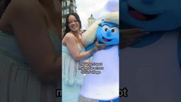 Rihanna + Smurfette = ultimate bestie goals in Smurf Village!