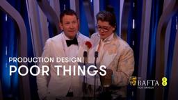 Poor Things bring home the win for Production Design | EE BAFTA Film Awards 2024