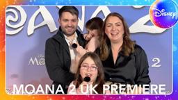 Our Competition Winners at the Moana 2 UK Premiere!