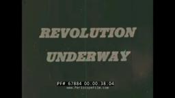 " REVOLUTION UNDERWAY "  1960s ANTI-COMMUNIST, ANTI-SUBVERSION, ANTI-BLACK POWER PROPAGANDA 67884