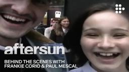 Paul Mescal & Frankie Corio Behind the Scenes at London Film Festival