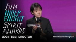 CELINE SONG wins BEST DIRECTOR at the 2024 Film Independent Spirit Awards