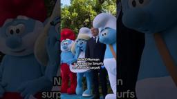 POV: When the Smurfs photobomb you.