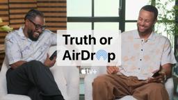 Stephen Curry and Ryan Coogler Play Truth or AirDrop
