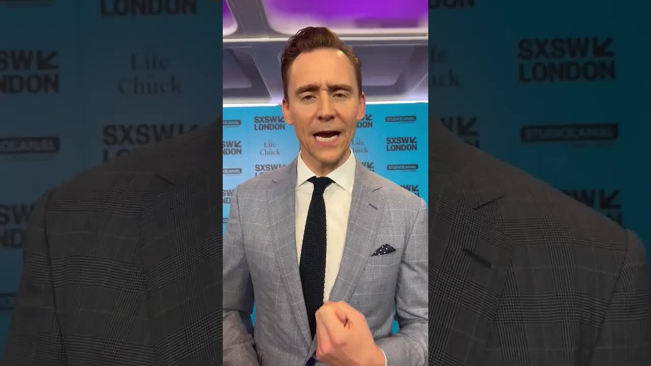 Tom Hiddleston at The Life of Chuck London premiere