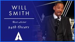 Will Smith Wins Best Actor for 'King Richard' | 94th Oscars