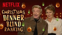 Rhys Darby & Fiona Shaw Blind Rank Christmas Food