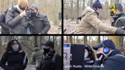 Behind The Scenes on set - Hunting Bears