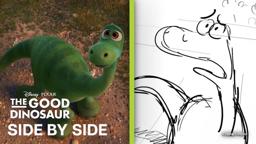 The Good Dinosaur Side by Side | "The Storm" Scene | Storyboards vs. Film