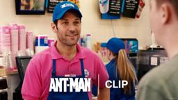 Scott Lang Works at Baskin Robbins - Official Clip