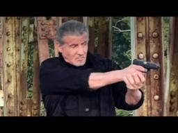 Sylvester Stallone on the set of "Armored" (2024)  (Behind the scenes) (Jason Patric, Josh Wiggins)