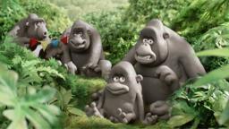 The day the gorillas met David Attenborough - Attenborough at 90 - BBC