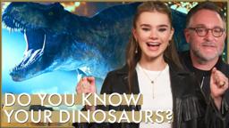 Do You Know Your Dinosaurs with the Colin Trevorrow and Isabella Sermon | ‘Jurassic World Dominion’