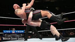 WWE Network: Brock Lesnar takes the giant to suplex city - Live from MSG: Lesnar vs. Big Show