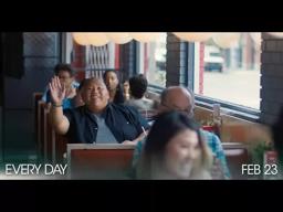 EVERY DAY Clip #2: "Diner Scene" (2018)