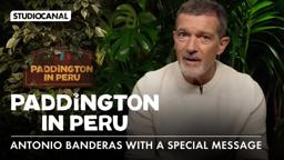 Antonio Banderas with a special message