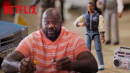 Shaq Plays with Beverly Hills Cop: Axel F Action Figures