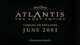 Atlantis: The Lost Empire - 2001 Theatrical Teaser #1 (35mm 4K)