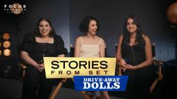The Cast of Drive-Away Dolls Laugh About Getting Extra Close on Set