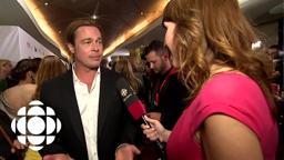 Brad Pitt on the TIFF Red Carpet for 12 Years a Slave | CBC Connects