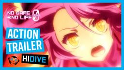 No Game, No Life Zero HIDIVE Action Trailer