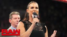 Stephanie McMahon announces WWE Evolution: Raw, July 23, 2018