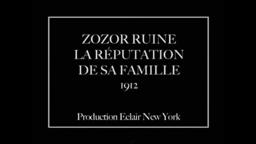 He Ruins His Family’s Reputation / Він руйнує репутацію своєї родини (Émile Cohl, 1913