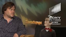 Jack Black vs. Slappy Staring Contest!