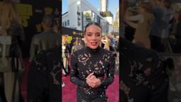 Phasing through the red carpet.