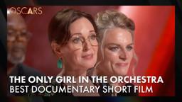 'The Only Girl in the Orchestra' Wins Best Documentary Short Film | 97th Oscars Speech (2025)