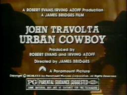 Urban Cowboy 1980 TV trailer # 2