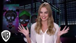 Margot Robbie Interview on Harley Quinn Bonus Feature