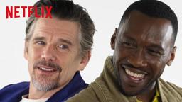 Mahershala Ali & Ethan Hawke On Leave the World Behind Dance Scene, Being Girl Dads