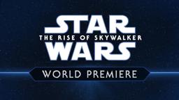 Live From The Red Carpet Of Star Wars: The Rise of Skywalker