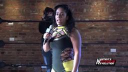 Sonya Strong introduces her Three Month Plan | Women's Wrestling Revolution "Five Year Plan"