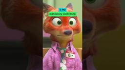 Average day for a fox and bunny.