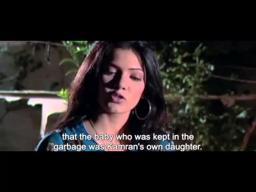 Actress Sara Loren on set of Born Forbidden Aka Meharun Nisa (TV Movie)