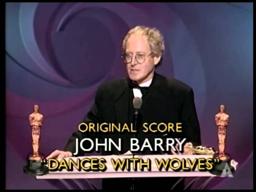 John Barry Wins Original Score: 1991 Oscars