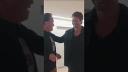 Nothing beats the support from Arnold himself.