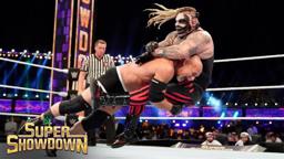 Goldberg Spears Wyatt 4 times: WWE Super ShowDown 2020 (WWE Network Exclusive)