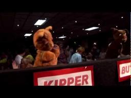 Sooty, Sweep and Soo perform 'We Are Family'