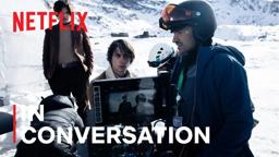 Javier Bardem and J.A. Bayona with the Society of the Snow Cast - In Conversation [Subtitled]