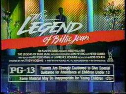 "The Legend of Billie Jean" (1985) TV spot